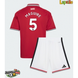 Manchester United Harry Maguire #5 Kotipaita Lapsille 2026-27 Lyhythihainen (+ shortsit)